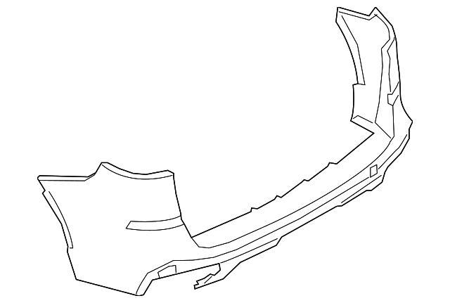 Bumper Cover - BMW - Rear Upper