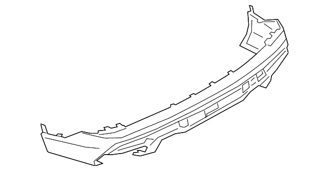 Bumper Cover - BMW - Rear Center