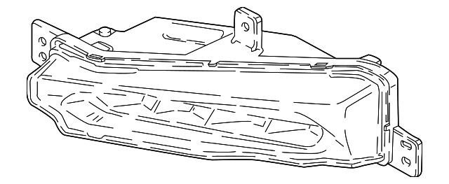Right Fog Lamp Assembly - BMW