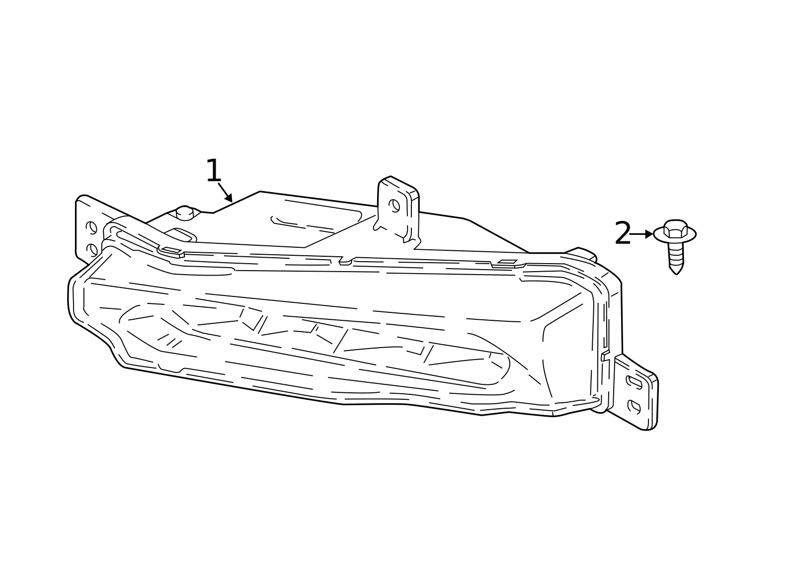 Right Fog Lamp Assembly - BMW - Image 2